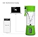 Portable Blender USB Juicer Cup - SUMGOTT Juicer Machine with USB Charger Fruit Mixing Machine Personal Size Rechargeable Juice Blender and Mixer