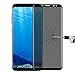 Galaxy S8 Plus Privacy Screen Protector, Compatible for Samsung S8+ Tempered Glass Privacy Film - Black