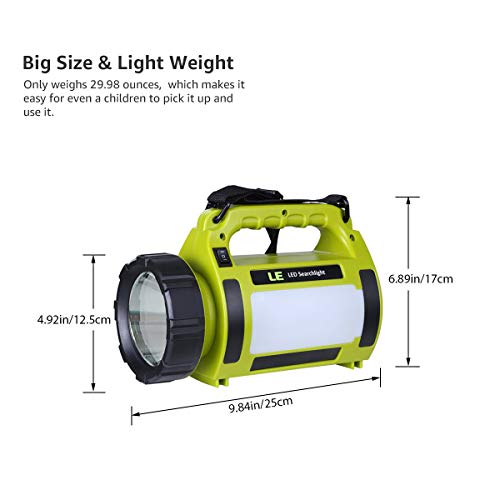 4 Rechargeable+Dimmable+Lighting+Searchlight+Emergency
