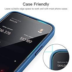 JETech Full Coverage Screen Protector for iPhone 13