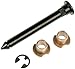 Dorman 38397 Door Hinge Pin And Bushing Kit - 1 Pin, 2 Bushings And 1 Clip Compatible with Select Nissan Models , Black