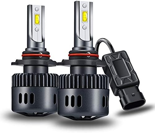 Yosaky 9012 LED Headlight Bulbs 6000K 6000LM HIR2 Headlight Bulb Conversion Kit
