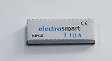 electrosmart 10A T10A 250V Slow Blow Glass Fuses 20x5mm Time Delay Pack of 10 view 2