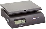 Weighmax Capacity Postal Shipping Scale, Battery and AC Adapter Included, Gray (W-2822-75-GRAY)