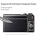 [4 Pack] Screen Protector for Canon G7X Mark II G9X G9XII G9X G7X G5X Fujifilm X100T, OOSTR Anti-Scratch Tempered Glass