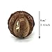 KZHAREEN Natural Wooden Chew Toys Barrel Roller Ball Bell Birds Hamster Rabbits Rat Small Animal Playing Chewing