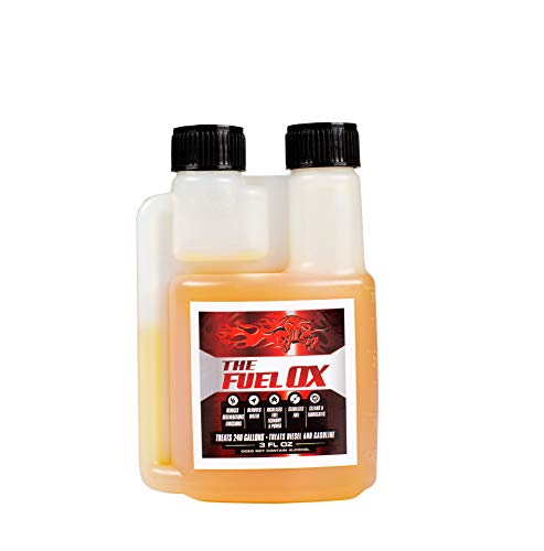 Fuel Ox Complete Fuel Treatment and Combustion Catalyst - Fuel Additive for Gas or Diesel - Lubricates, Increases Mileage, and Decreases Regens - for Personal or Commercial Vehicles -3oz Bottle