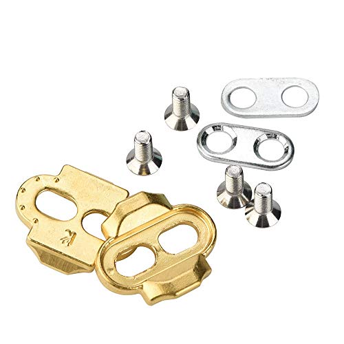 Merssavo Bicycle Premium Cleats Egg Beater Mallet Pedals Bike Accessories Eggbeater Bike Shields Set