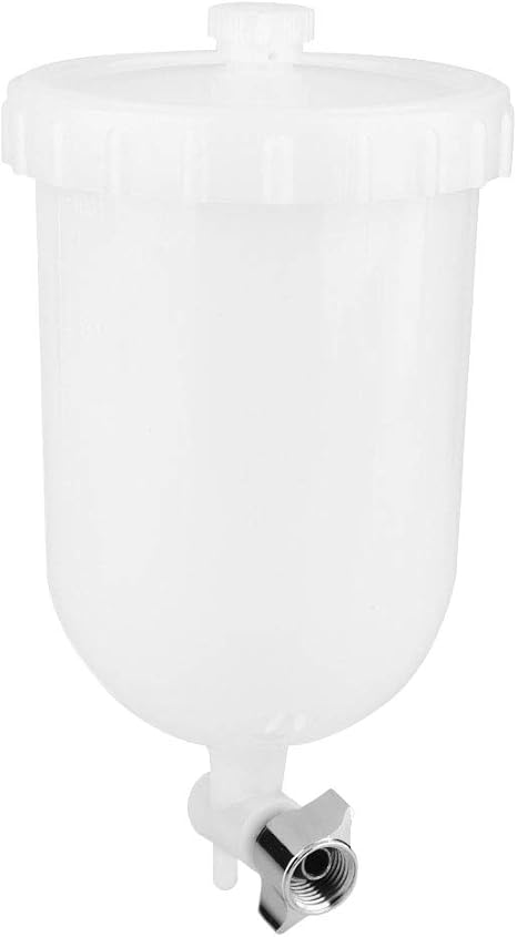 Amazon 重力式カップ プラスチック 400ml スプレーガンカップ スプレーガンポット スプレーガン 塗料カップ