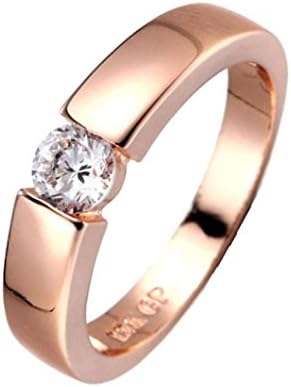 Couple Rings Jewelry,Yukong Women Men Crystal Rhinestone Knuckle Rings Engagement Wedding Bridal Ring