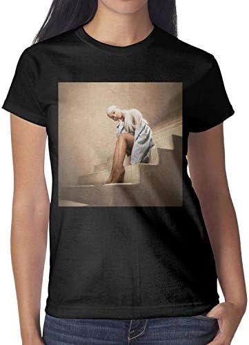 wudici Ariana-Grande-Sweetener-Album- t Shirt O-Neck Customized Short Sleeve 100% Cottont-Shirts for Women