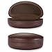 ALTEC VISION Sunglasses Case - Fits Extra Large Frames - Brown