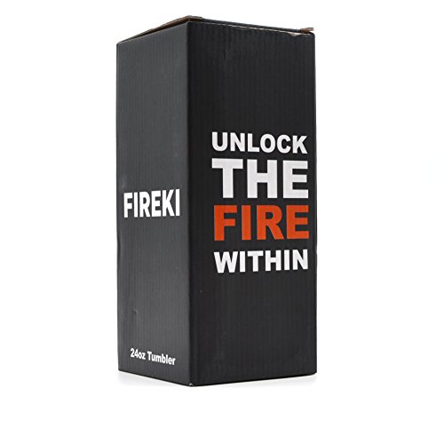 FIREKI Tumbler (24 oz, Crimson)