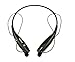 PHEVOS Wireless Stereo Bluetooth Headset Neckband Sport headphone Earphone（HD7-Black）