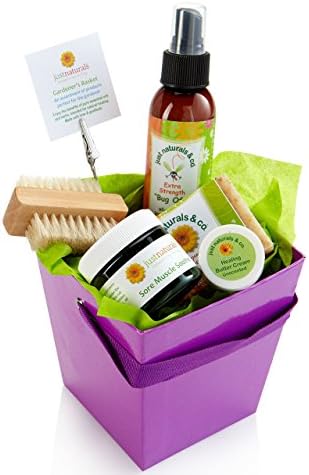 Just Naturals Gardening Gifts Set with 100% Pure Essential Oils