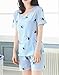 MyFav Big Girls Dogs Printed Pajama Set Summer Cute Sleepwear Cartoon Loungewear