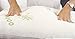 Golden Linens Full Body Pillow Hotel Quality Shredded Memory Foam with Removable Cover with Zipper - with Cool-Flow - 16