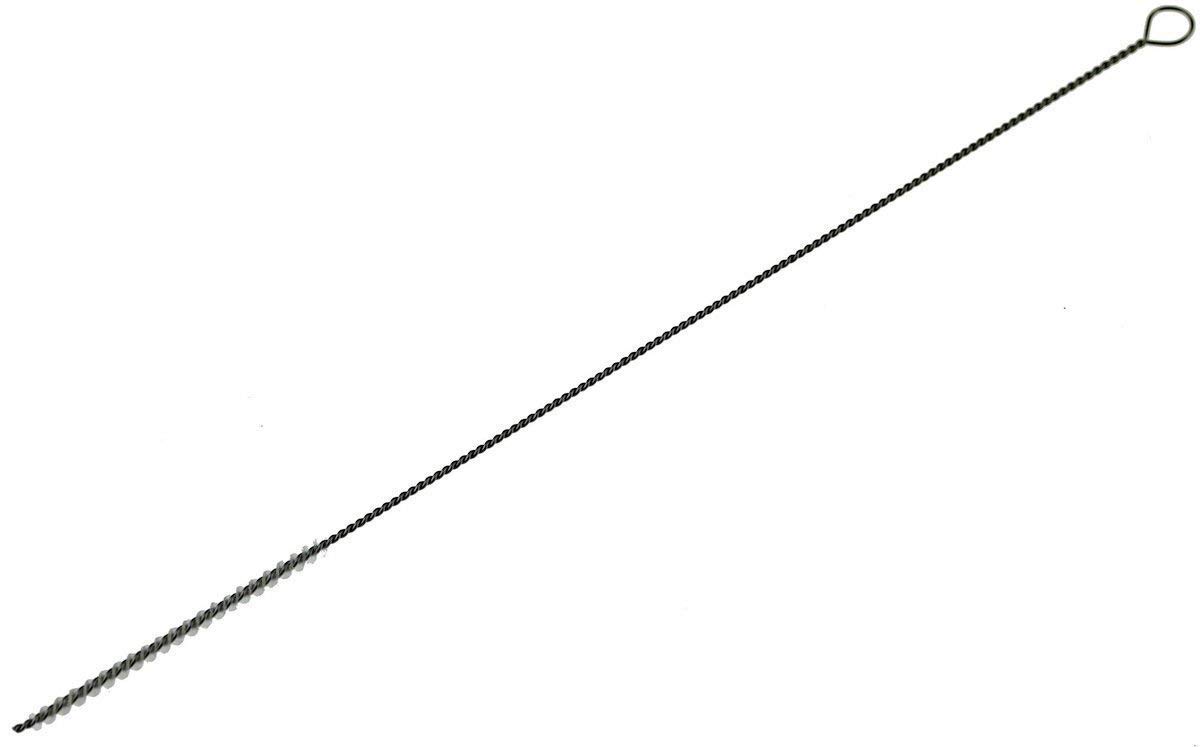 Piebert® Cleaning Brush for The Milk Tube and Coffee Machines, Stainless Steel, High-Quality Nylon Fibres, Handcrafted