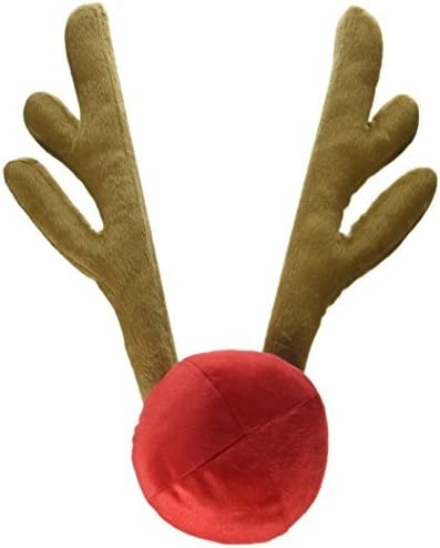Reindeer Antlers and Red Nose Car KitFREE Christmas Fun EbookRudolph Ears Car CostumeReindeer Antlers for CarAccessories for Car ExteriorSuper Jolly by Unique Finds