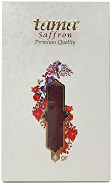 Tama Saffron, "Sargol", Pemium Quality Persian All Red Saffron, Grade A+++ (4 Grams)