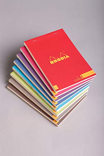 Rhodia ColoR Pad - Lined 70 sheets - 6 x 8 1/4 - Anise Cover - Thumbnail 3