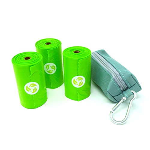 Earth Friendly Diaper Baggy Dispenser with 80 OXODegradable Bags with