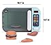 Oojami My First Kitchen Appliance Microwave and Toaster Set Includes Fake Food Pretend Play Realistic Sounds and Lights Makes an Ideal Gift for Kids 3 Years and Older
