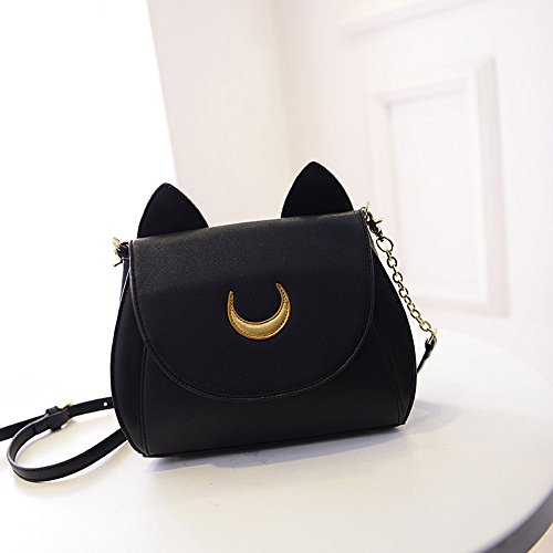 HiRudolph Cosplay Sailor Moon 20th Tsukino Usagi PU Leather Women Handbag Shoulder Bag