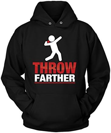 Shot put Hoodie | Shot put Cotton Fleece Hoodie | Great Hoodie with a Creative Quote about Shot put (XL)