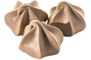Niamara's Chocolate Meringue Cookies, 2 Ounce - Rich Chocolate Meringue Delight - Gluten-Free, Fat-Free Sweet Treat