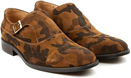 Vintage Foundry Mens Keap Camo Double Monk Strap CAMO 9.5
