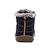 JINSHI Mens Waterproof Ankle Winter Warm Snow Boots with Fur