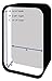 FJM Security KeyGuard SL-9122-KB Key Cabinet With Black Disc Tumbler Cam Lock - 122 Hook, Black Finish