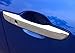 Rqing for Honda Civic 10th 2016 2017 2018 2019 Chrome Door Handle Cover Trims -with Keyless Entry System