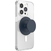 PopSockets Phone Grip for MagSafe, Magnetic Holder, Phone Stand - Soft Touch Navy