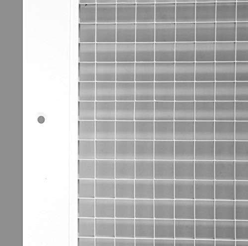 Aluminum eggcrate core for HVAC duct system.