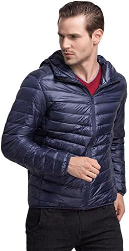 JEEPER Men's Hooded Light Weight Short Down Jacket