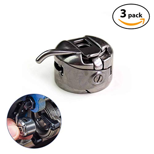 Haya Sewing Machine Bobbin Case (3Pack) for Front Loading 15 Class Machines.