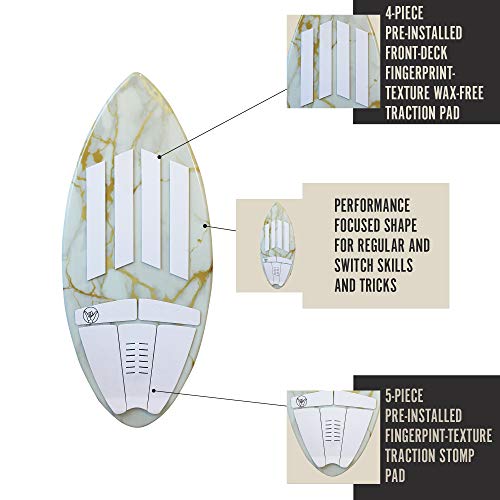 Skim Board48 ProSeries Skimboard (The Marauder) for Intermediate to