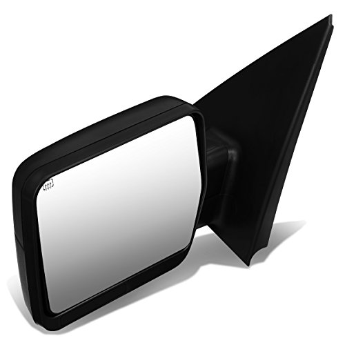 DNA Motoring TWM-018-T111-BK-L Black Powered Heated Foldable Towing Side Mirror…