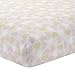 Lambs & Ivy Baby Love 6-Piece Crib Bedding Set - Pink/Gold/White Hearts/Stripes/Chevron