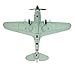 Curtiss P-40 diecast 1:72 aircraft model (Amercom SL-35)