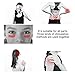 CNHIDEE Mini Wireless Wand Massager Relieves Stress Waterproof Rechargeable Neck Shoulder Body Back Sport Massage Travel Friendly 20X Magic Patterns Vibration Personal Quiet Powerful Mini Size(Red)