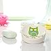 Brandream 5-Piece Kids Bathroom Sets Owl Bathroom Accessories Set Ceramic