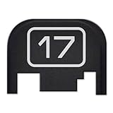 Fixxxer Model Series Rear Cover Plate for Glock Gen 1 2 3 4, Fits All Models Glock 17 19 20 21 22 23 25 26 27 29 30 31 32 33 34 35 36 9mm 10mm .357 .40 .45, Except G42 or G43 (Glock, 17)
