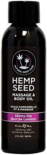 doll2u Earthly Body Massage &amp; Body Oil Skinny Dip 2oz