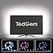 TedGem USB LED Light Strip with Velcro tape, TV Backlighting, Bias Lighting for HDTV USB LED Strip