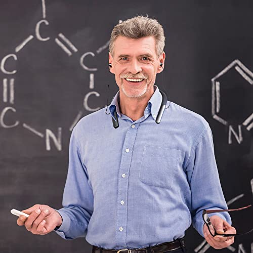 [Upgraded] Rechargeable Hearing Aid Amplifier for Conversation and