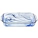 PYREX Blue Square Pan, 1 EA