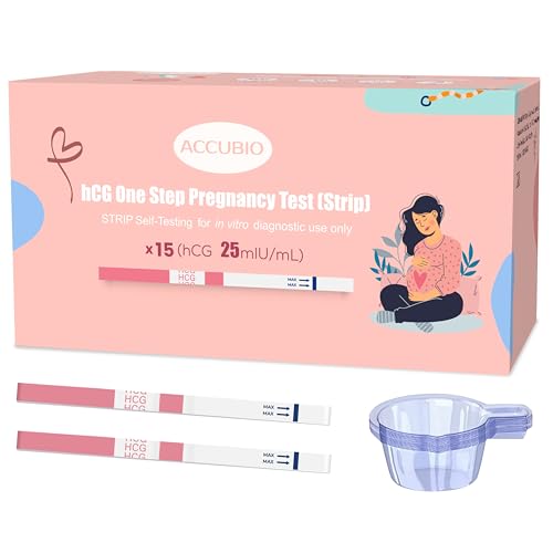 Pregnancy Test Strips with Urine Cups